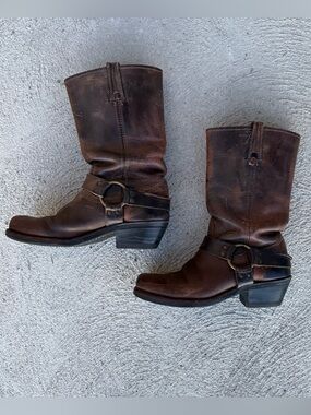 Frye Harness 12R Leather Boot